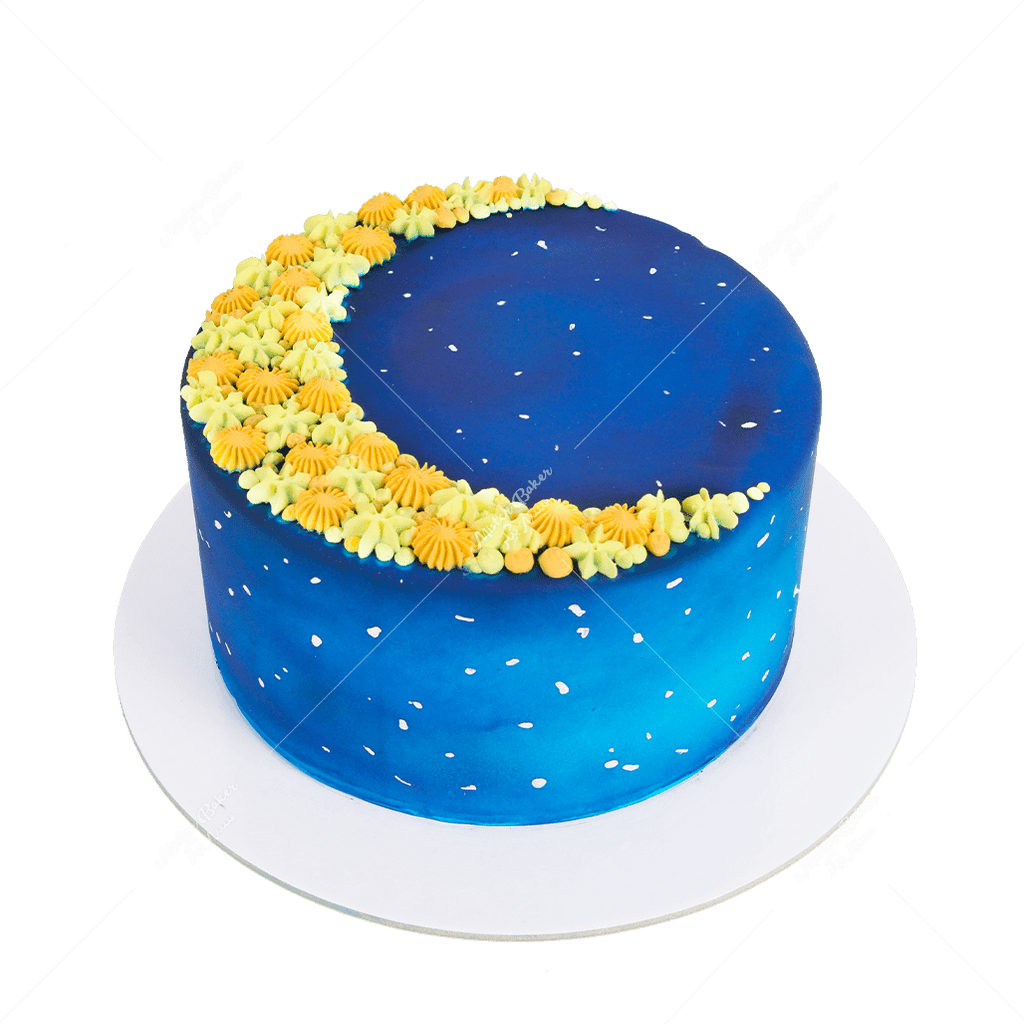 Decorated Moon Cake