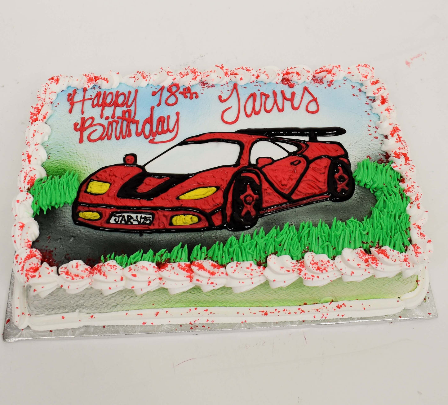 Lamborghini Decorated Cake