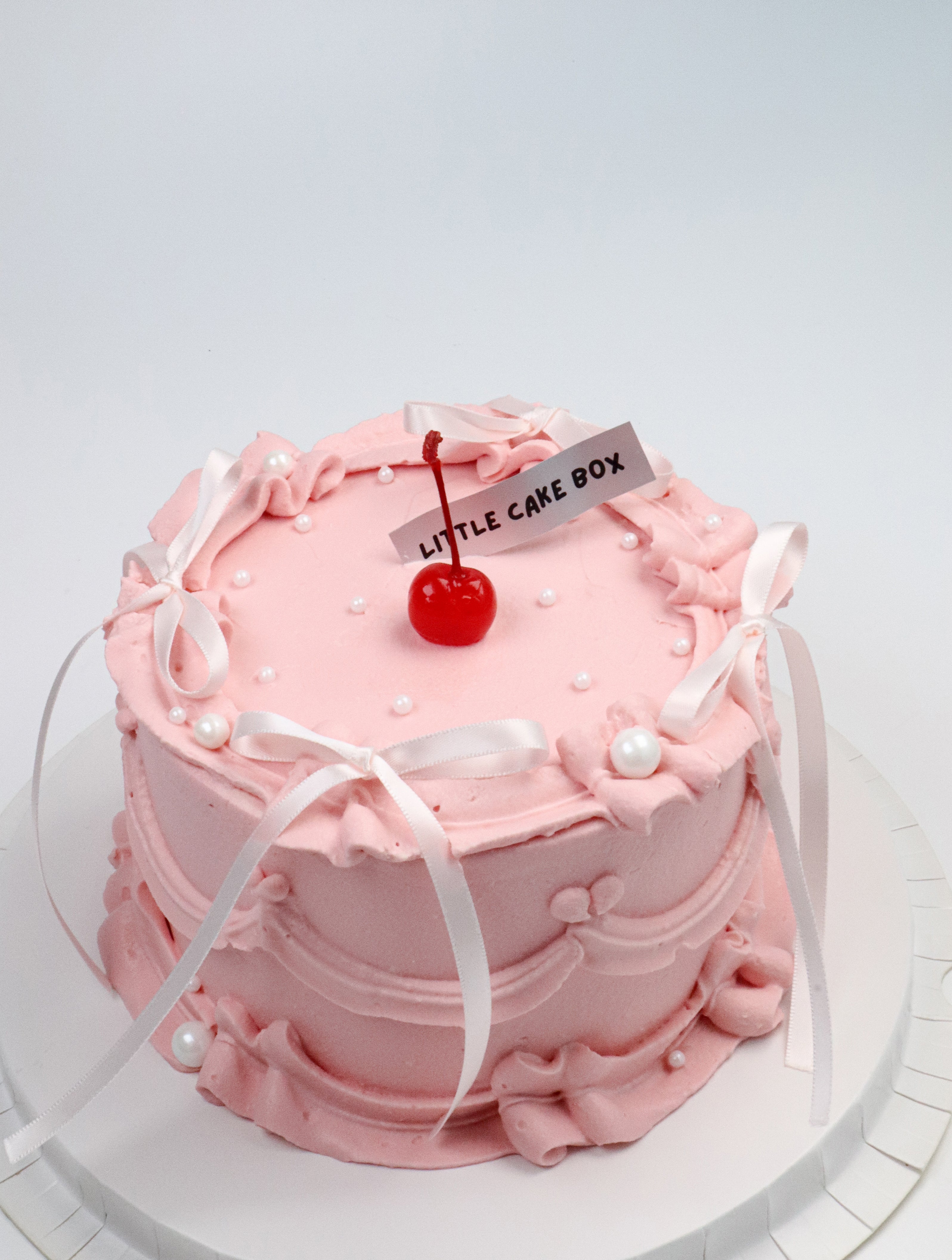 Pink Decorated Cake