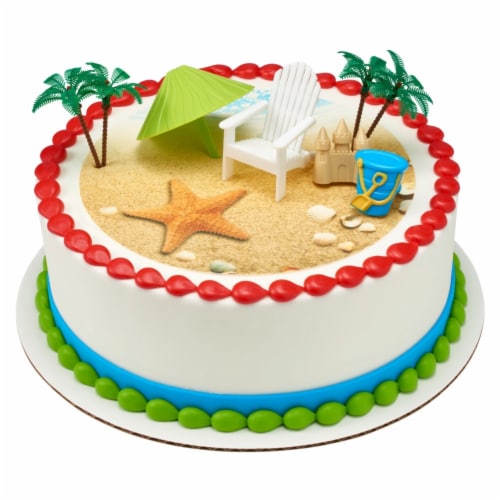 Summer Decorated Cake