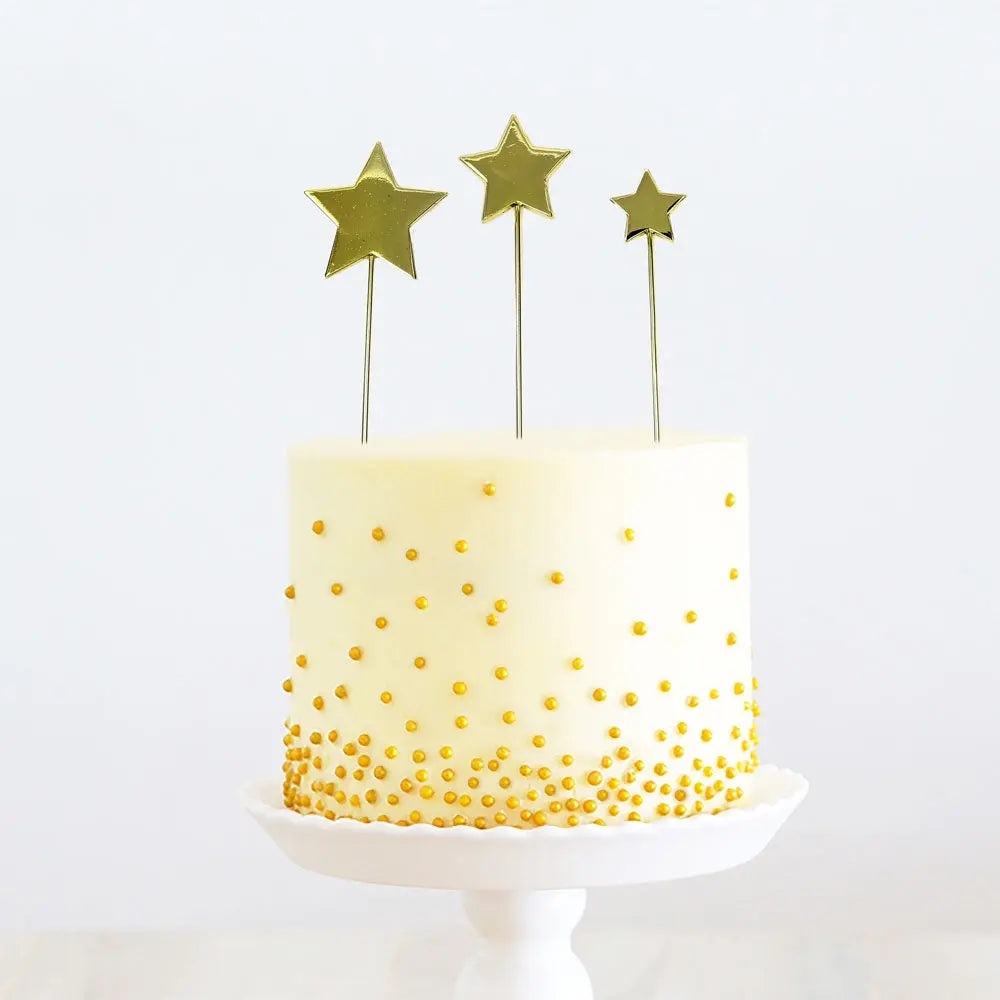 Star Decorated Cake