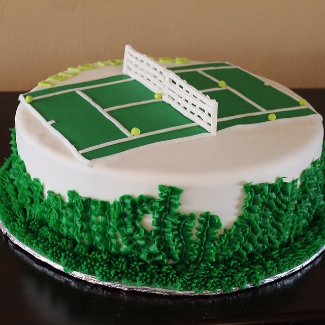 athletic decorated cake