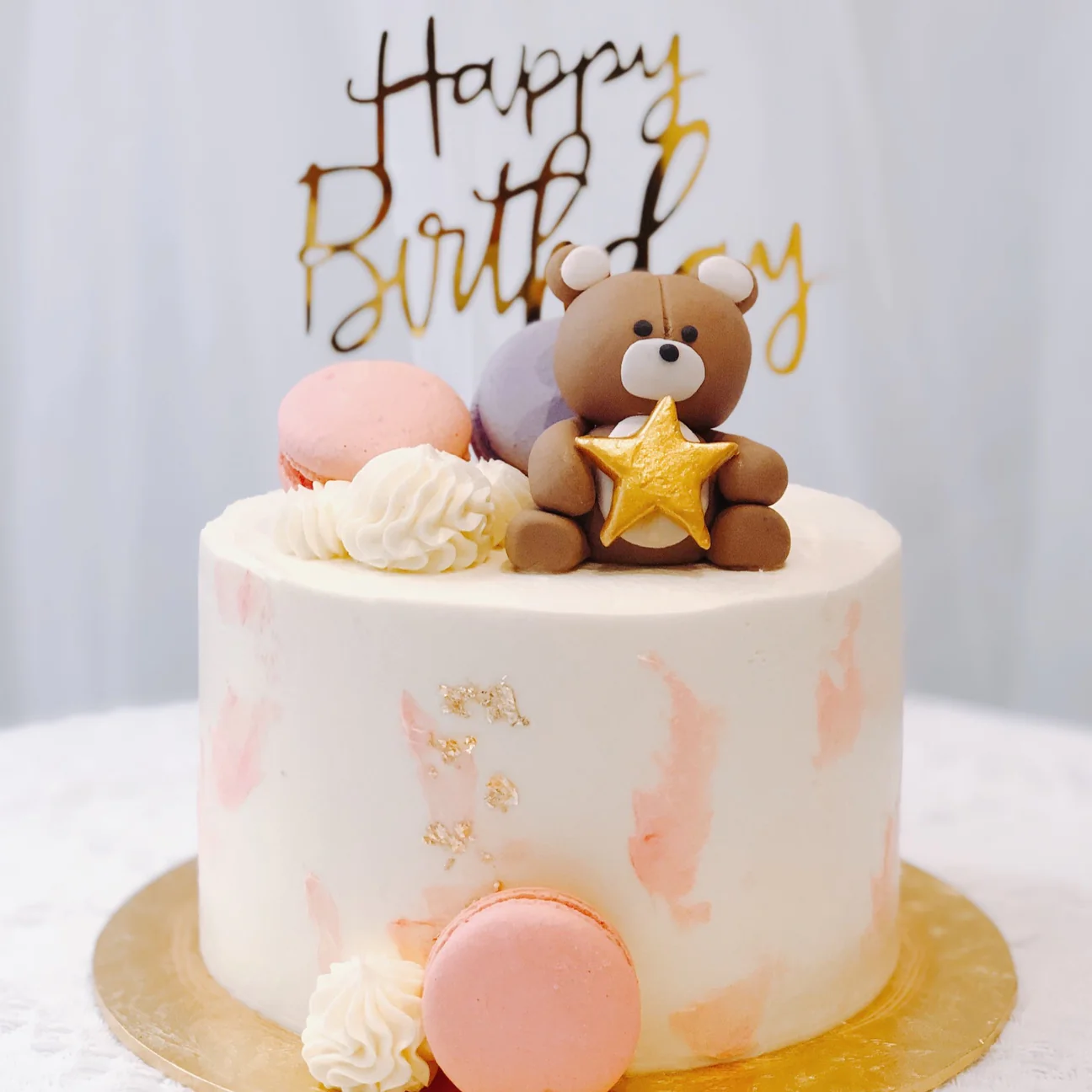 Teddy Bear Decorated Cake