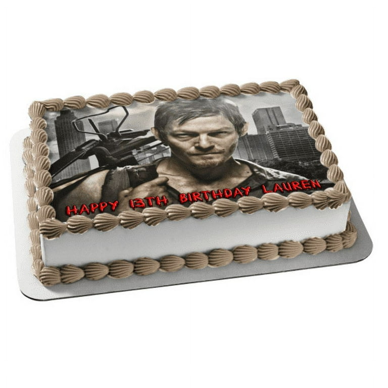 The Walking Dead Decorated Cake