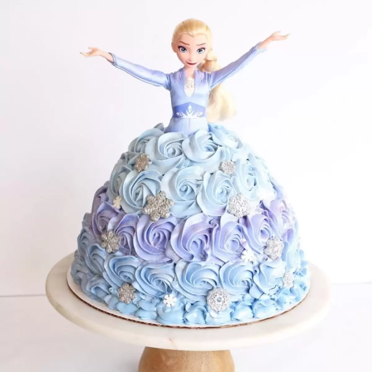 Frozen Decorated Cake