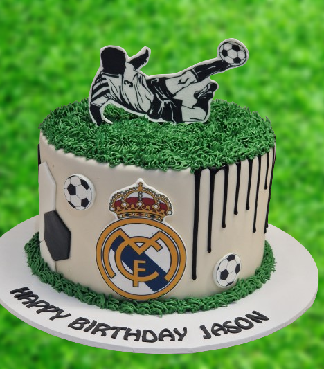 Real Madrid Decorated Cake