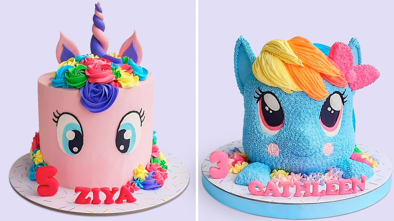 Unicorn Decorated Cake