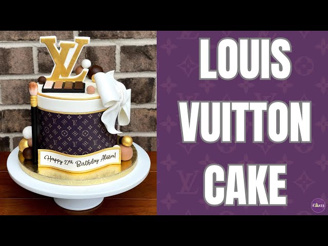 Louis Vuitton Decorated Cake