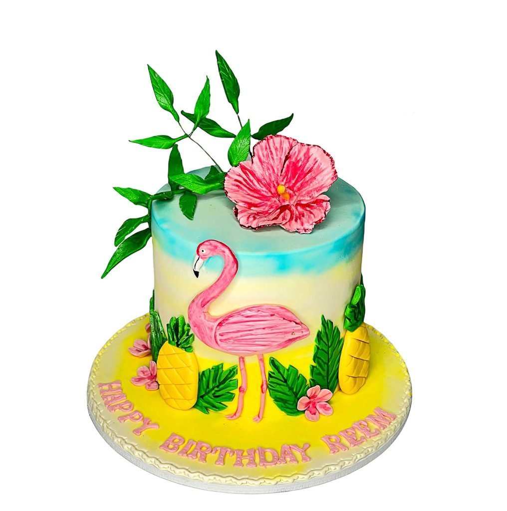 Bird Decorated Cake