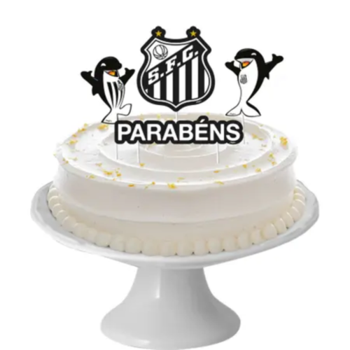 Santos Futebol Decorated Cake