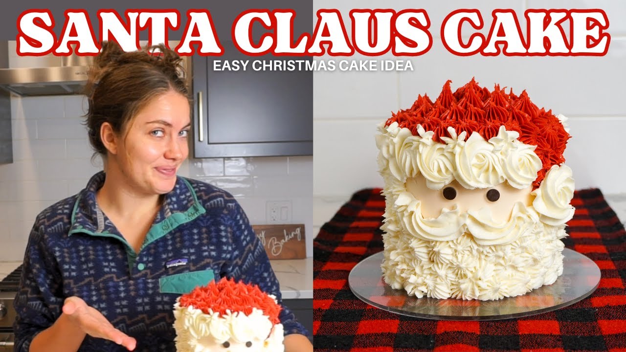 Santa Claus Decorated Cake