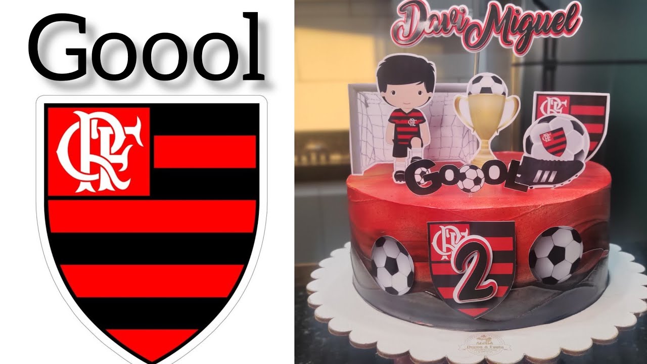 Flamengo Decorated Cake