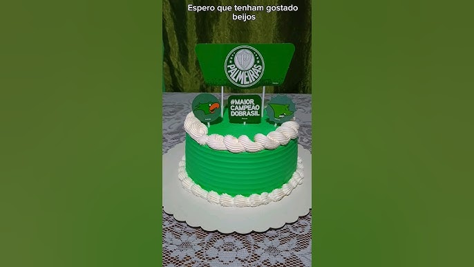 Free Palmeiras Decorated Cake