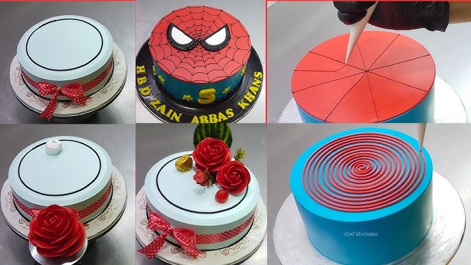 Spider Man Decorated Cake