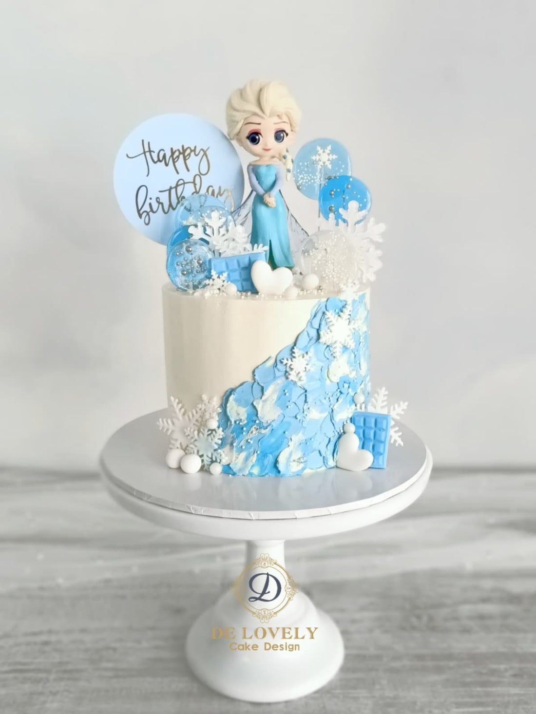 Frozen Decorated Cake