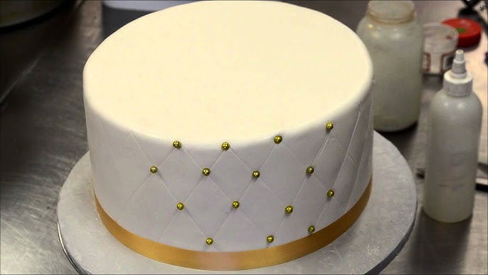 Diamond Decorated Cake