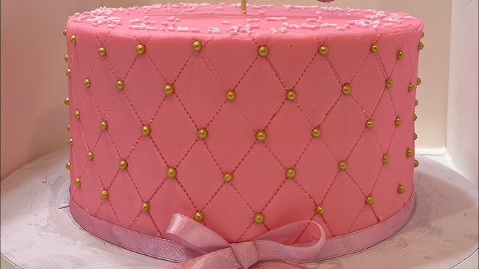 Diamond Decorated Cake