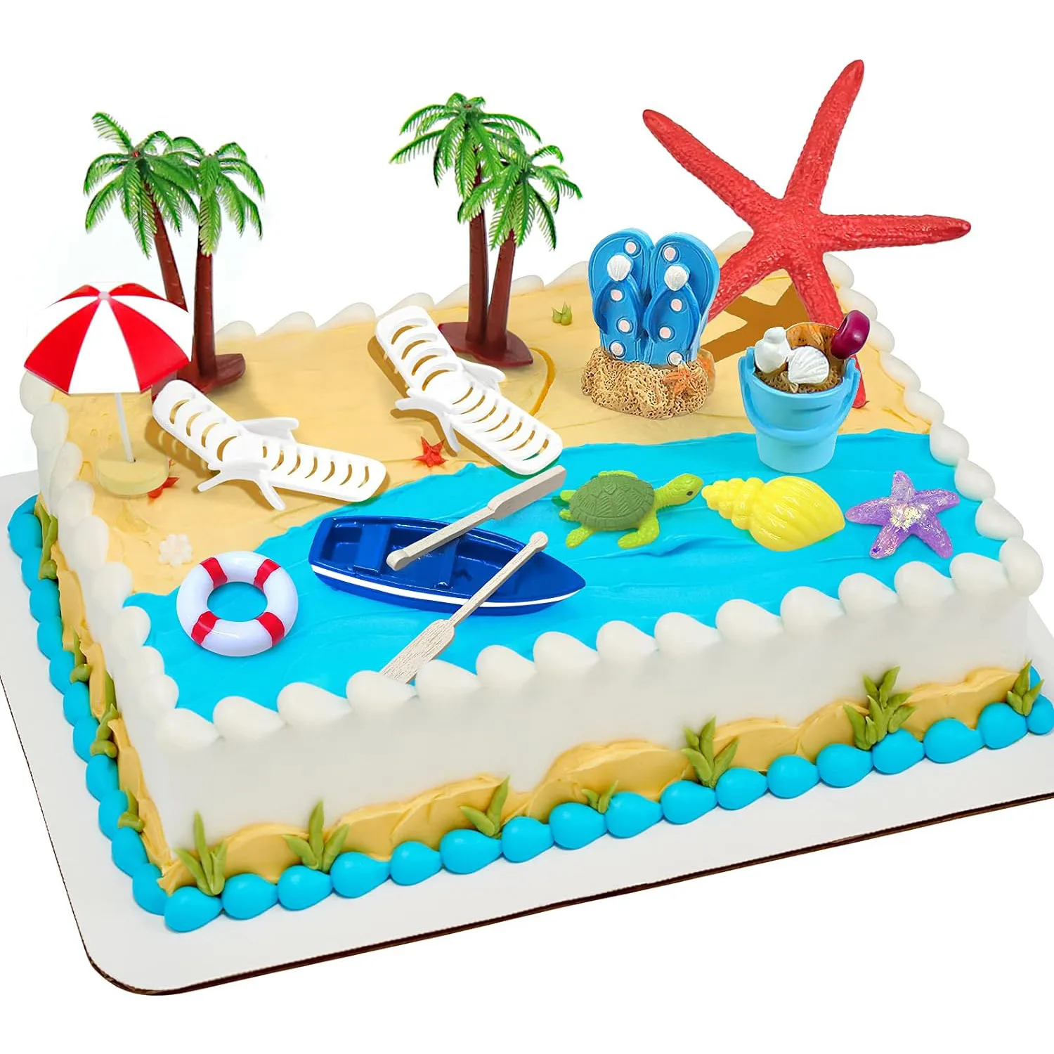 Summer Decorated Cake