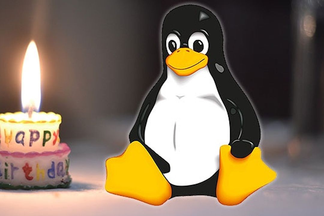 Linux Decorated Cake