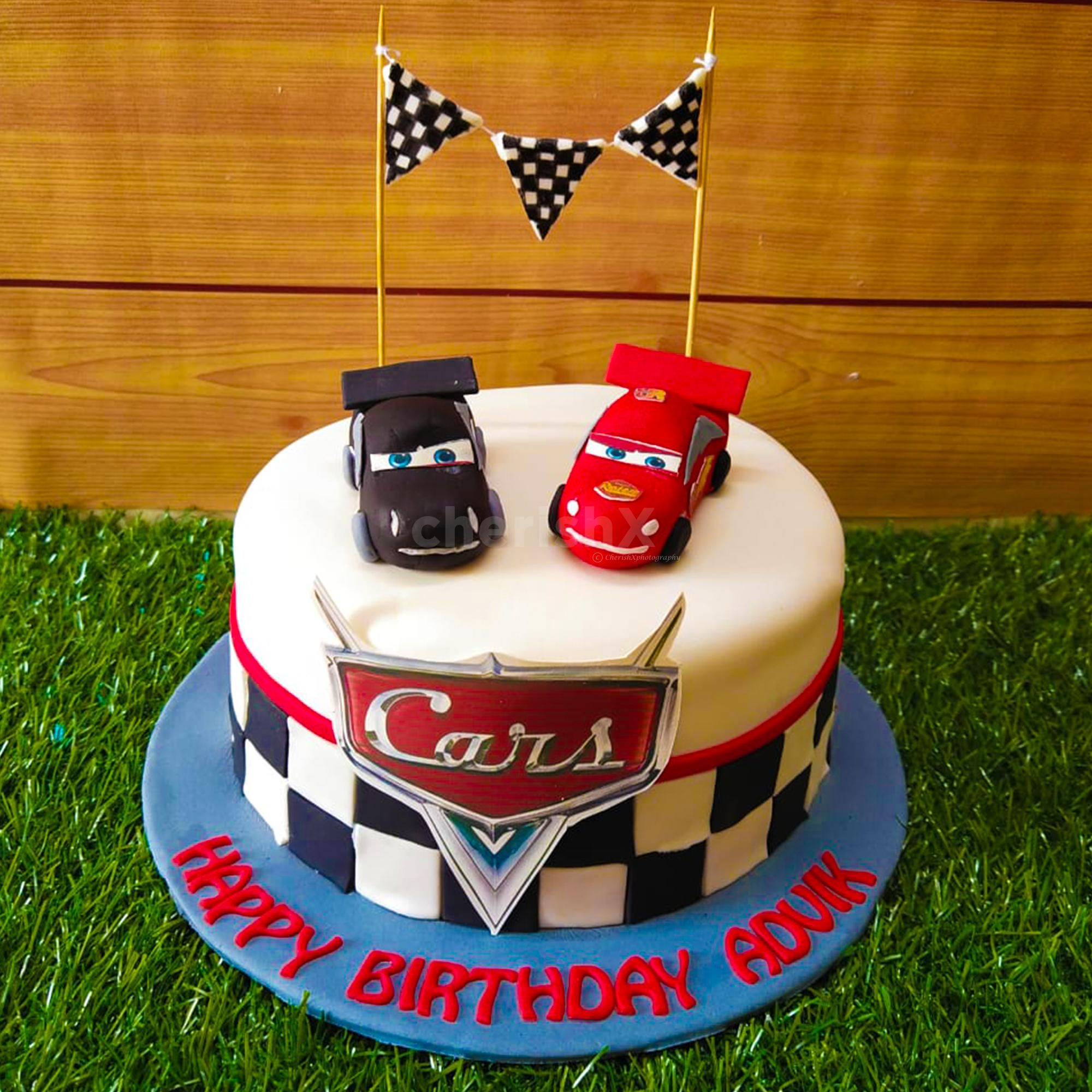 Decorated Car Cake