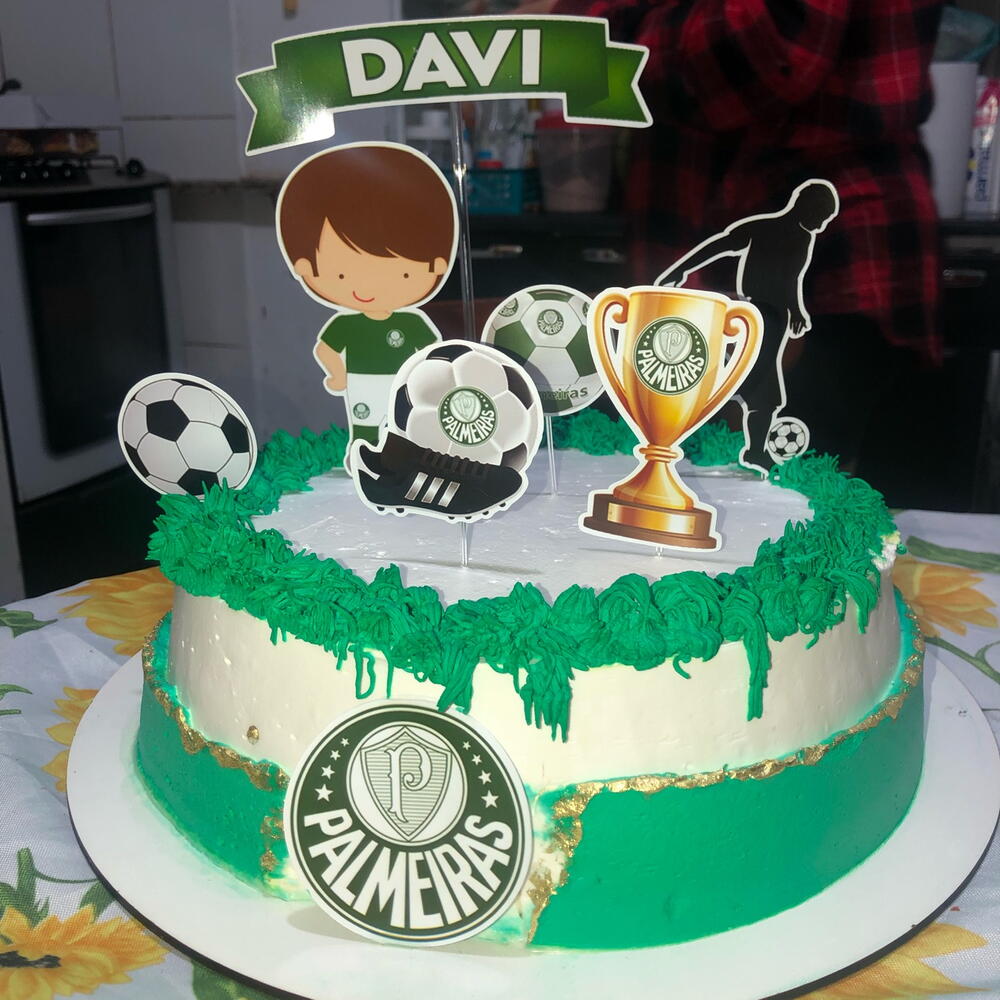 Bolo Decorado Palmeiras