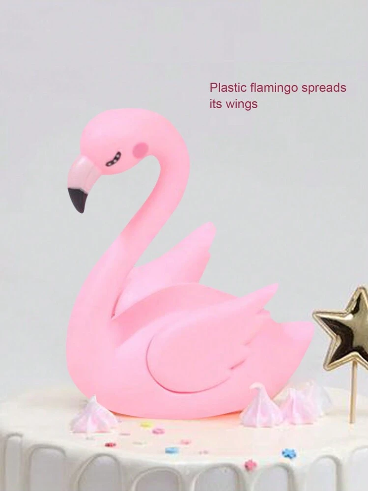 Bolo Decorado Flamingo