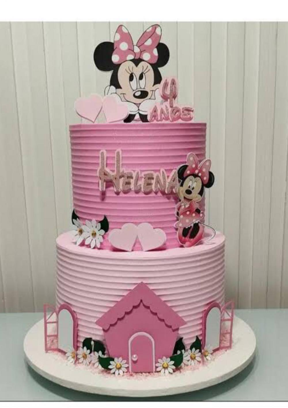 Bolo Decorado Minnie