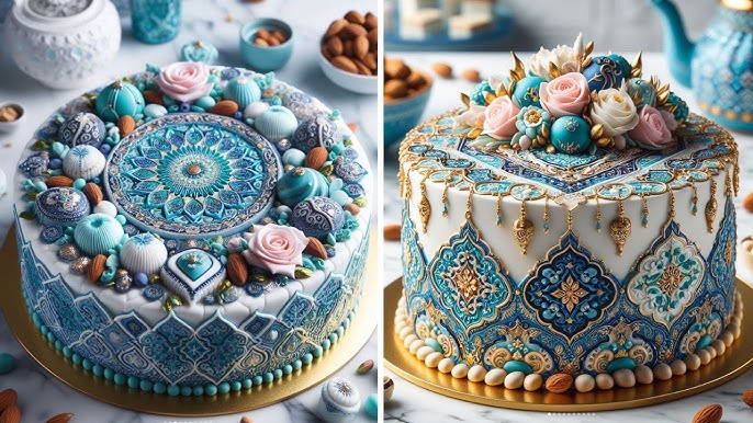 Mandala Decorated Cake