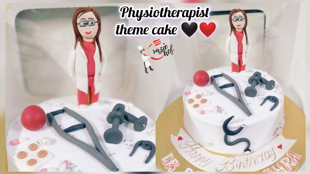 Physiotherapy Decorated Cake