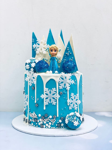 Frozen Decorated Cake