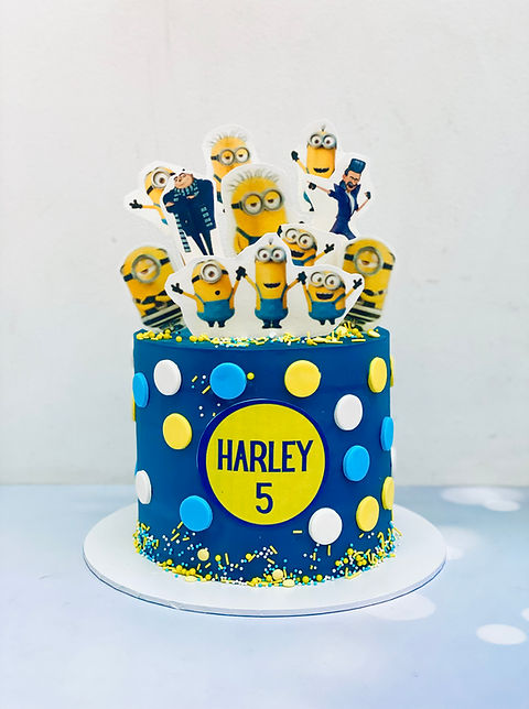 Minion Decorated Cake