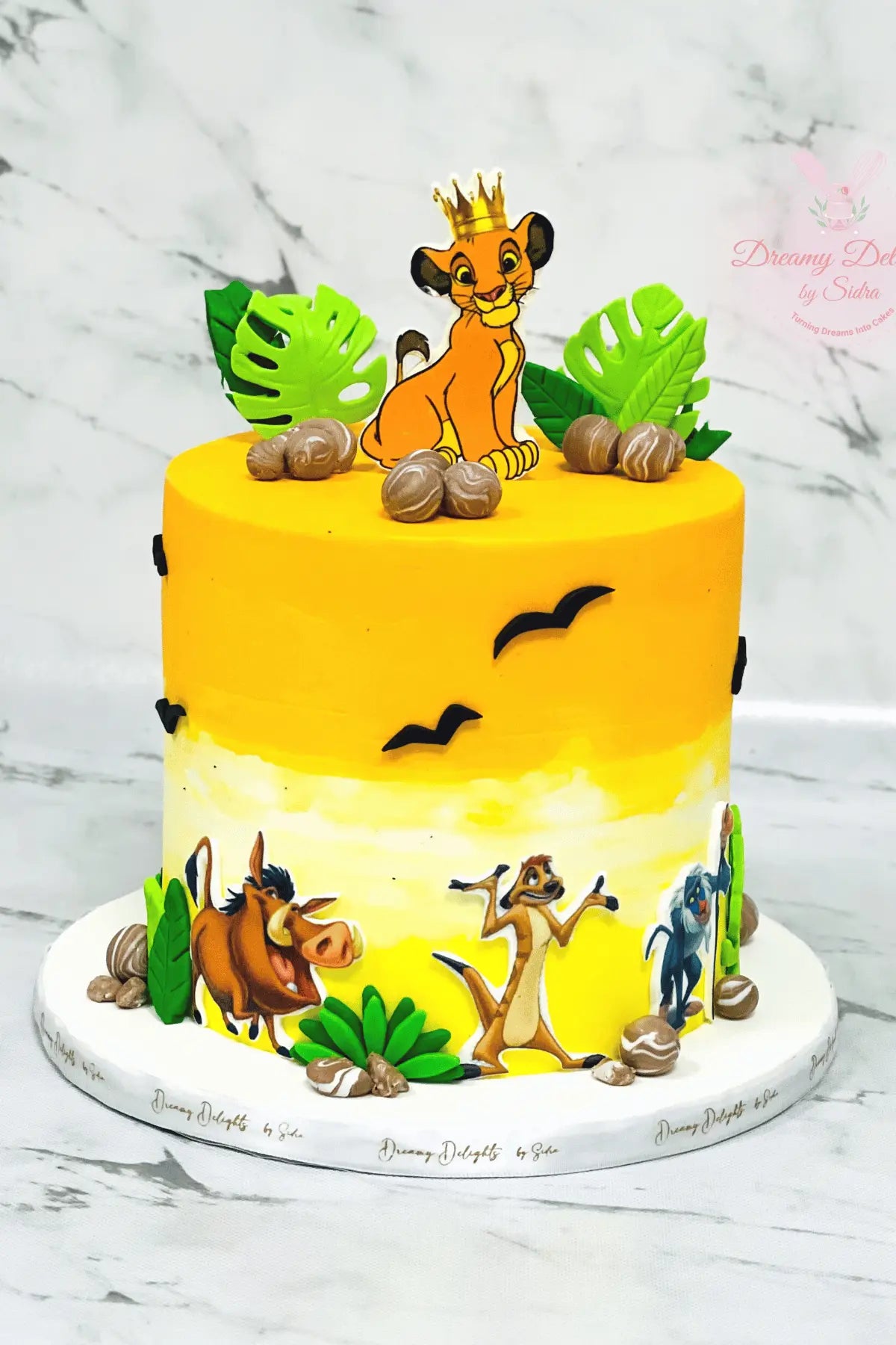 Lion Decorated Cake