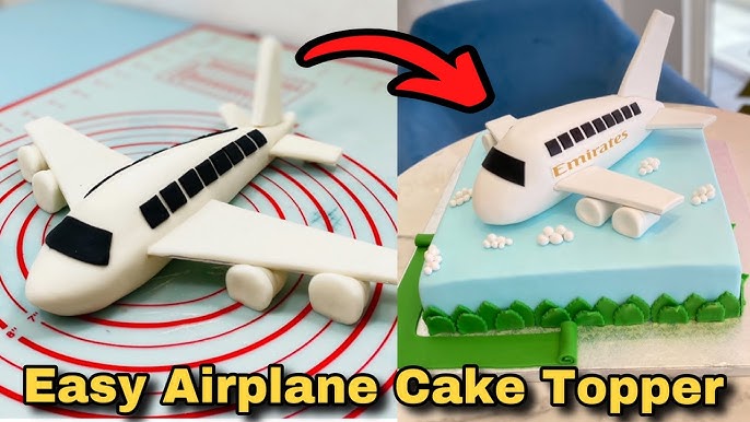 Airplane Decorated Cake