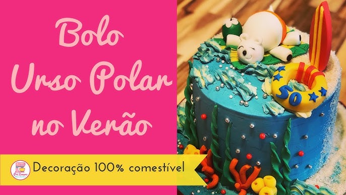 Bolo Decorado Verão