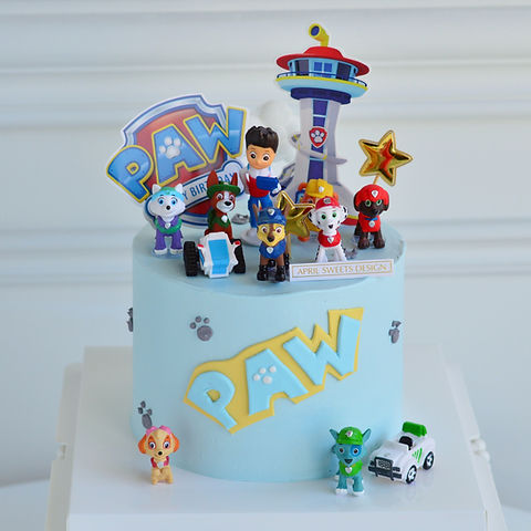 Paw Patrol Decorated Cake