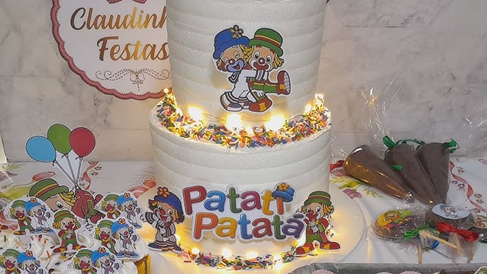 Bolo Decorado Patati Patata