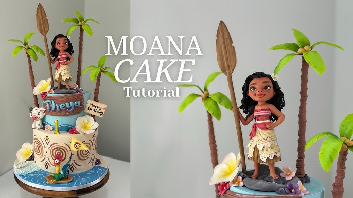 Moana Decorated Cake