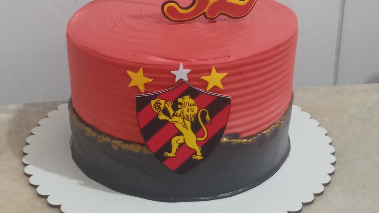 Bolo Decorado Sport Club Recife