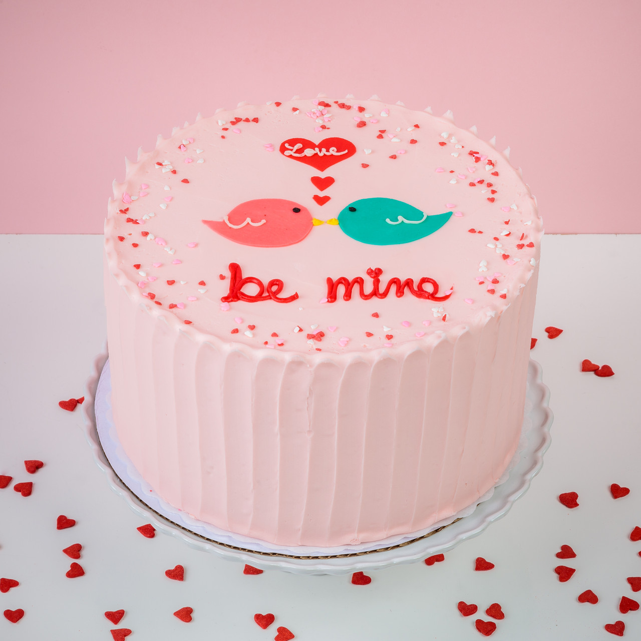 Love Decorated Cake