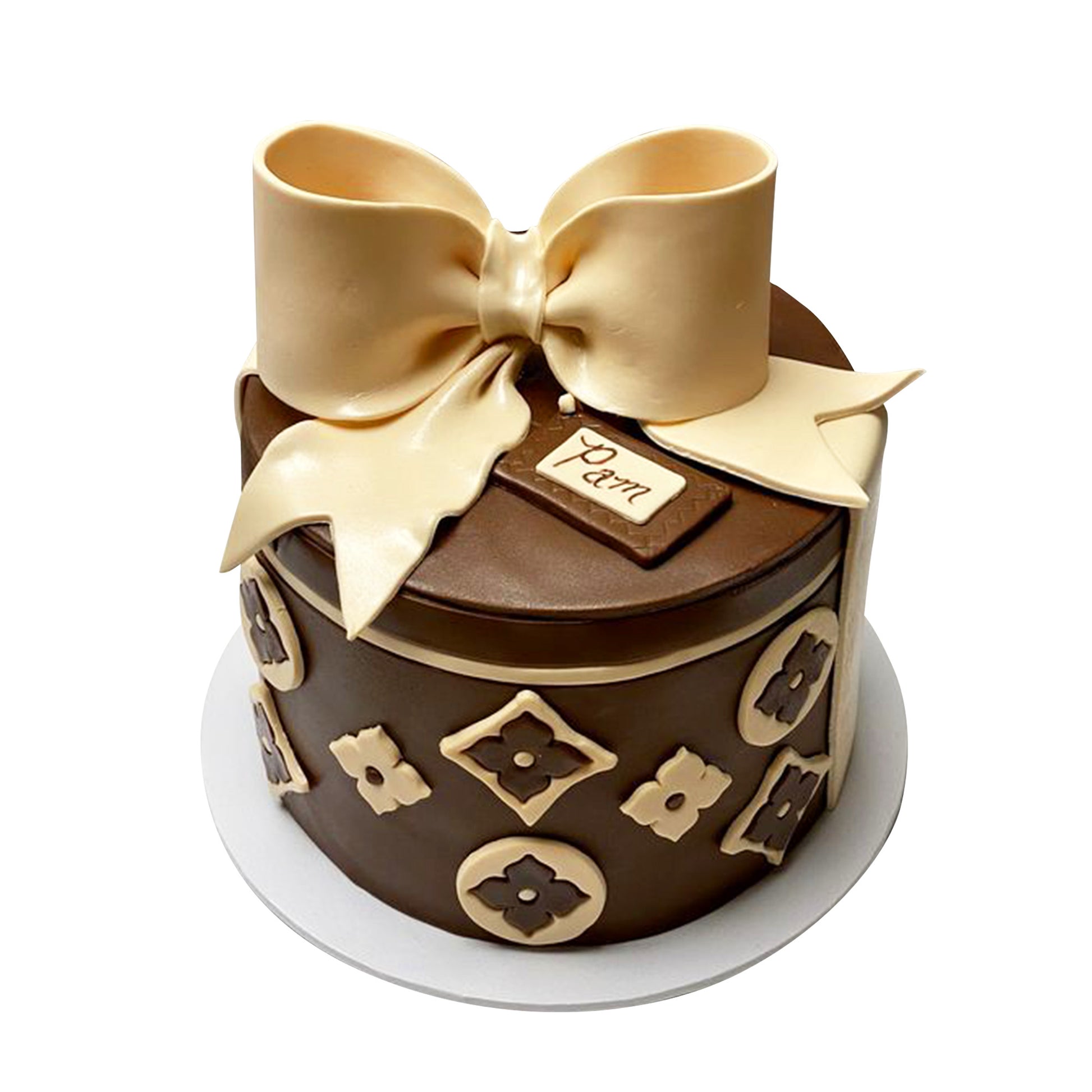 Louis Vuitton Decorated Cake