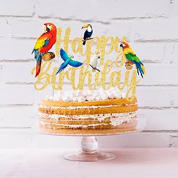 Parrot Decorated Cake