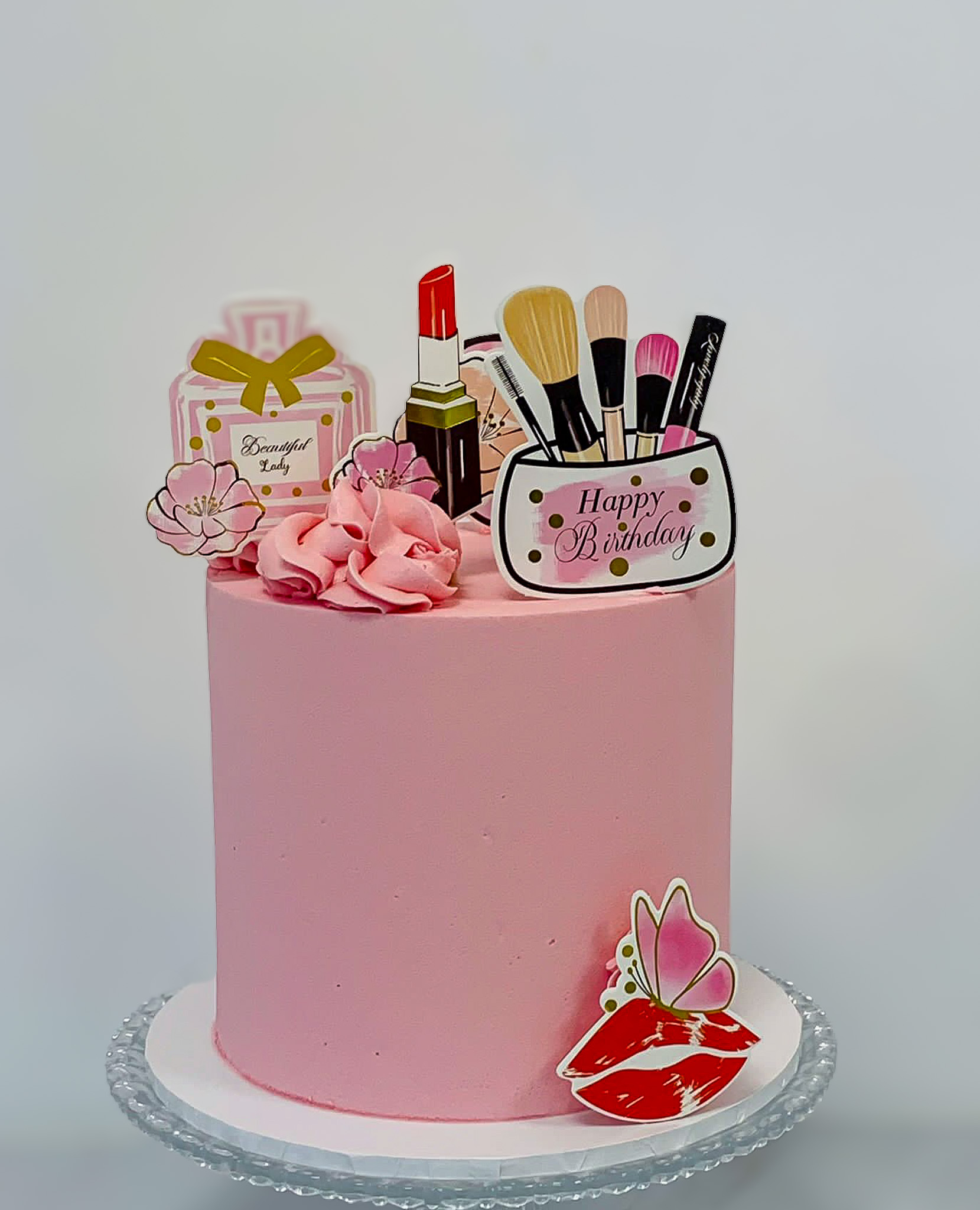 Make Up Decorated Cake