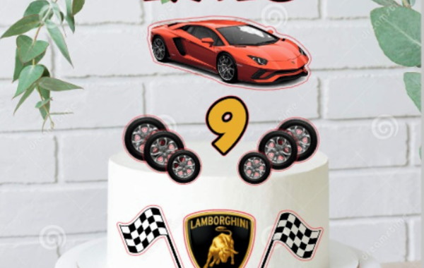 Bolo Decorado Lamborghini