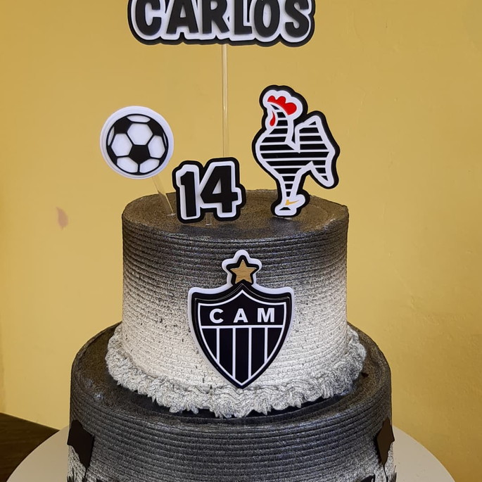 Bolo Decorado Atletico Mineiro