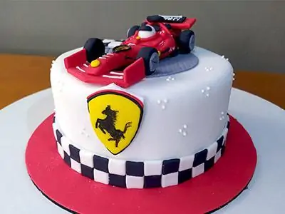 Bolo Decorado Formula 1