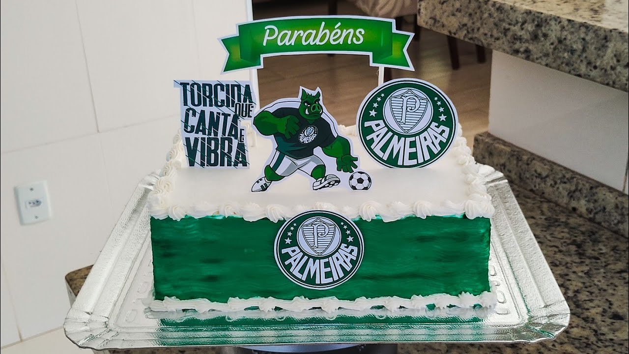 Bolo Decorado Palmeiras