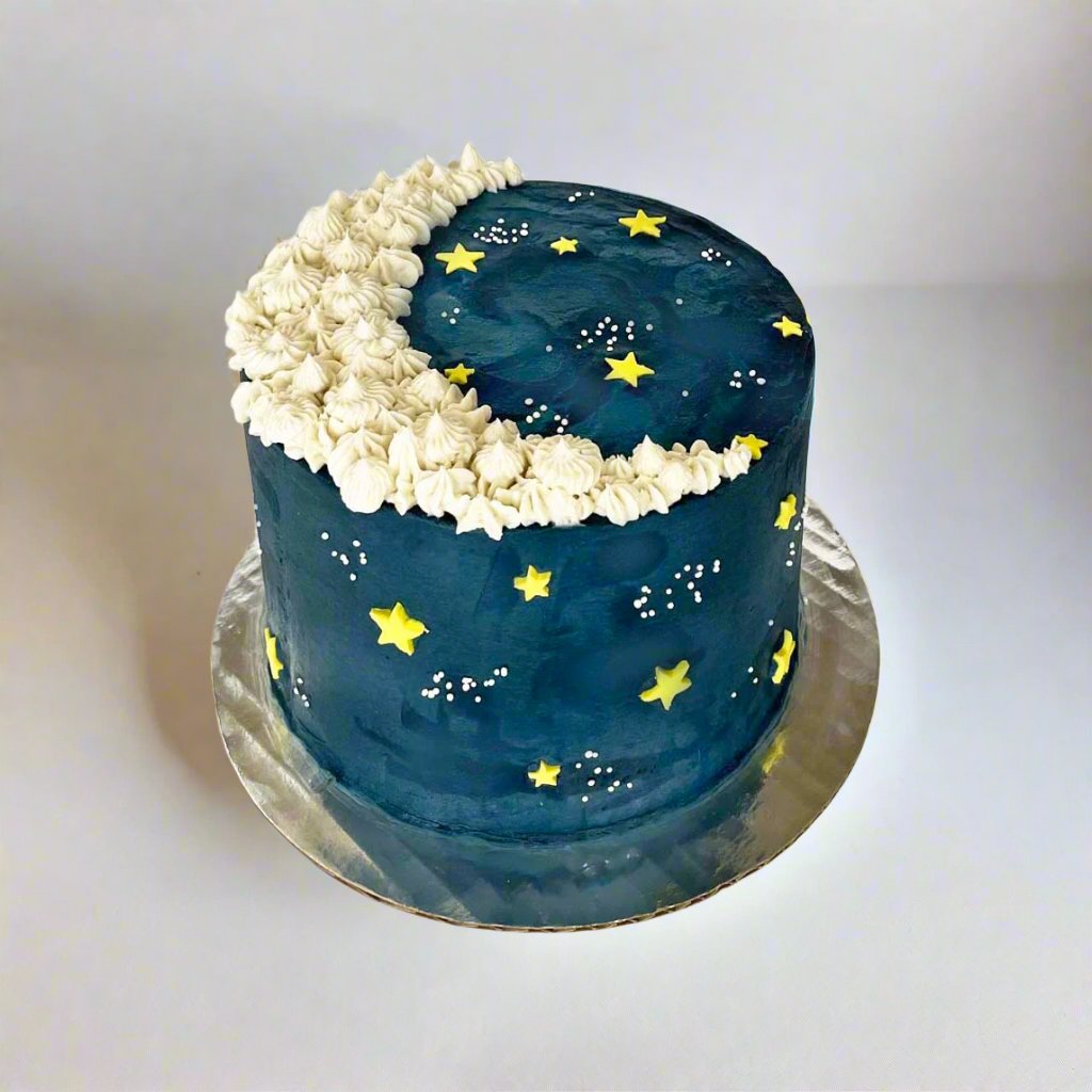 Decorated Moon Cake