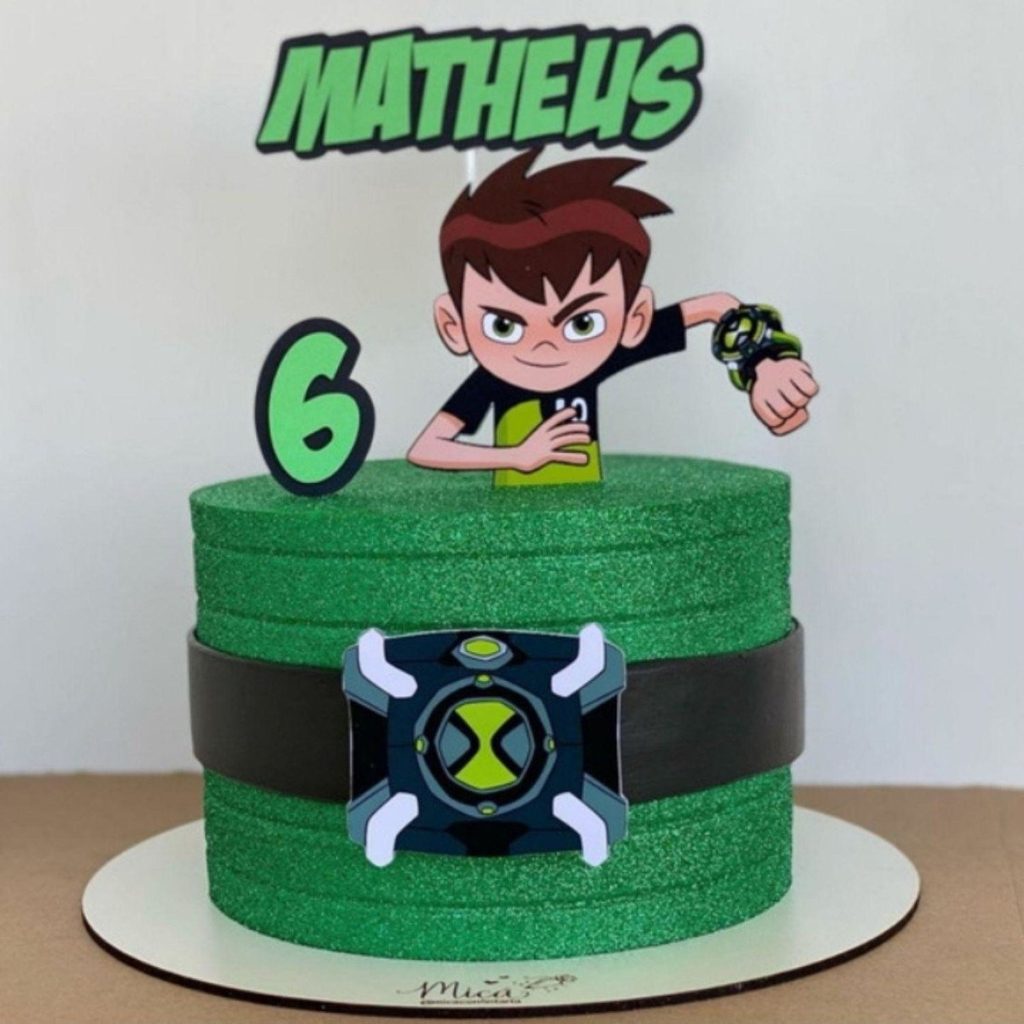 Ben 10 Decorated Cake