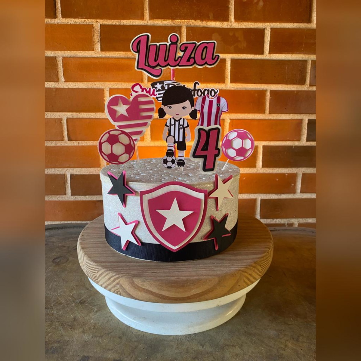 Botafogo Decorated Cake