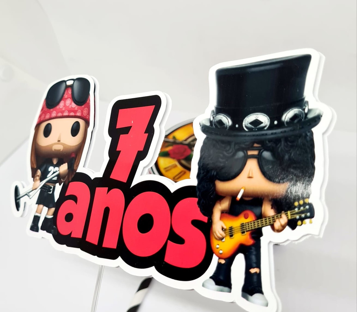 Bolo Decorado Guns N Roses